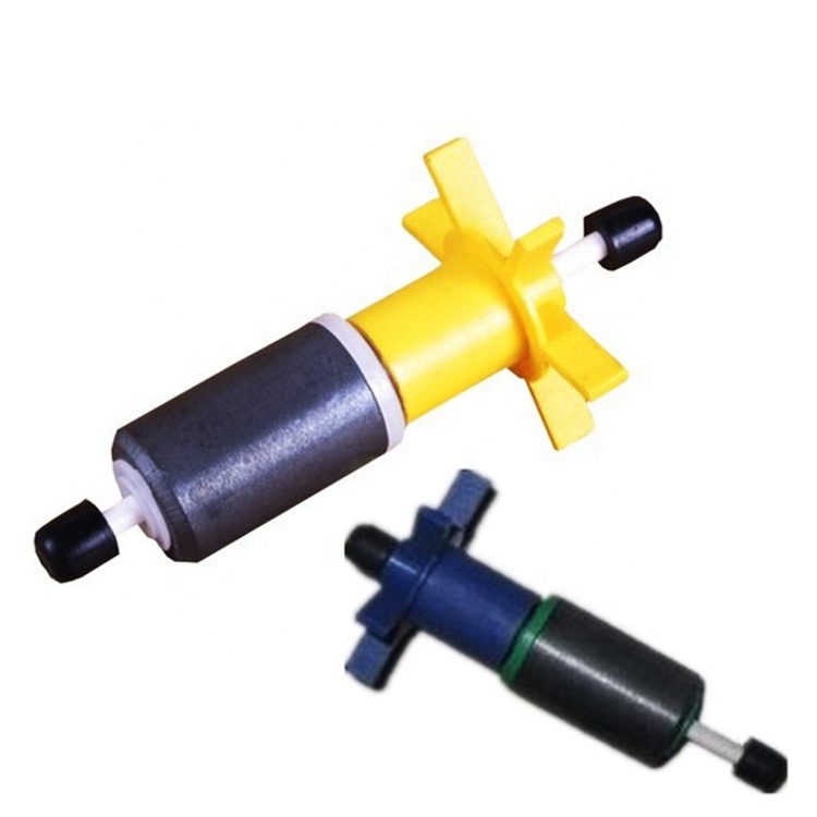OEM Custom Filter Pump Ferrite Permanent Magnets Rotor With Impeller