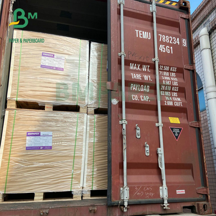 High Tensile Strength 80GSM 90GSM Semi Extensible Kraft Paper For Cement Bags