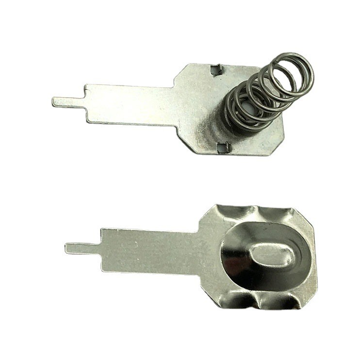 Stamping Fabrication Metal Battery Spring For Detent 18650 Positive Negative 16x13