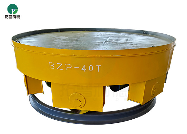 40 Tons Capacity Factory Apply 360 Degree Rotated Customized Electric Turntable