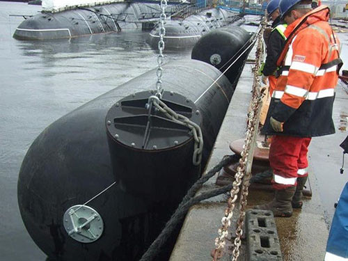 600mm*1000mm Marine Inflatable Fender ISO17357 Yokohama Pneumatic Fenders