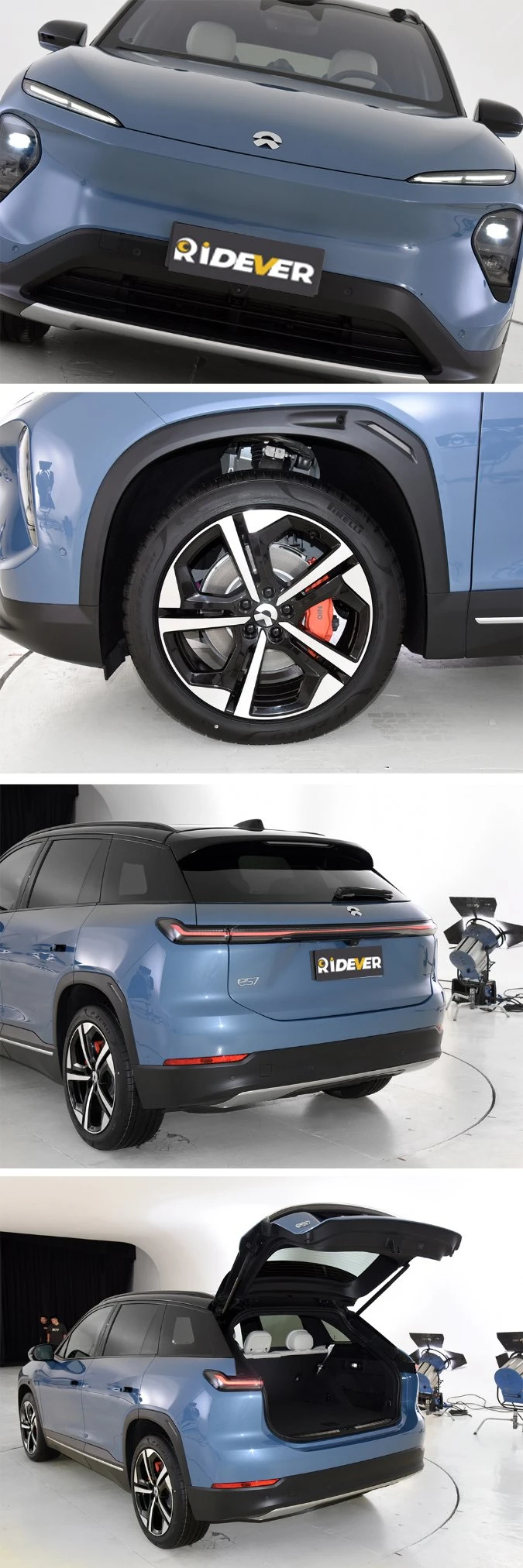 Ridever 2022 Newest Electric Car Nio Es7 EV Luxury SUV Wholesale Adult Electrical Car New Energy Vehicle Electric Car Used Car