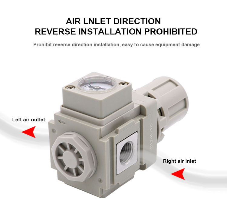 Stepless Control Electric Pneumatic Regulator Pressure Compressed Air Regulator Reducing Valve
