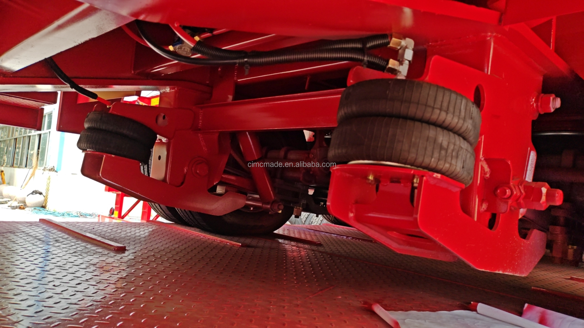 100000kg Max Payload Multi Axle Low Bed Semi Trailer for Heavy Duty Transport by CIMC
