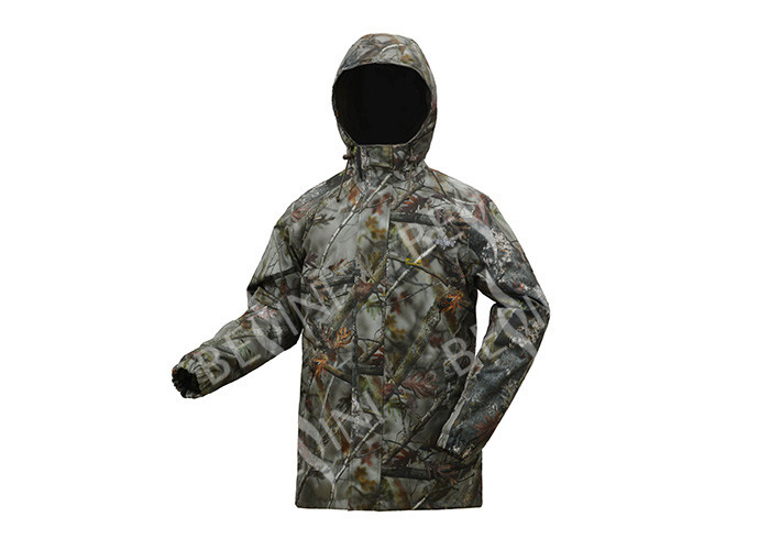Brand Label Mens Winter Work Jacket , Army Waterproof Work Suit