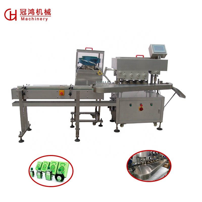 Small Capacity Glass Bottle Capping Machine for Essential Oil and Medicated Oil Cap