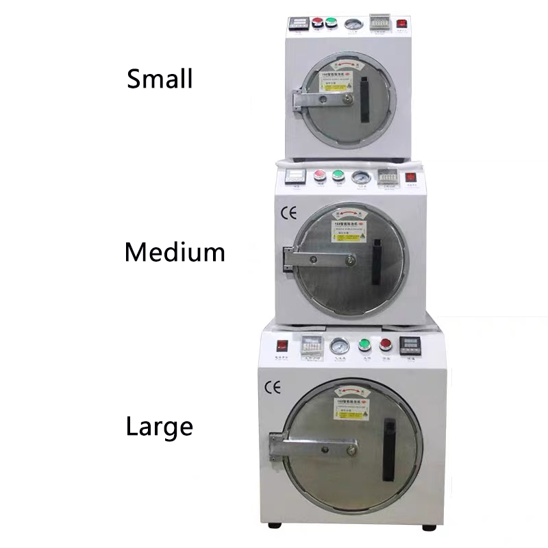 Desktop Mobile Repairing Machine LCD Vacuum Bubble Remover OCA