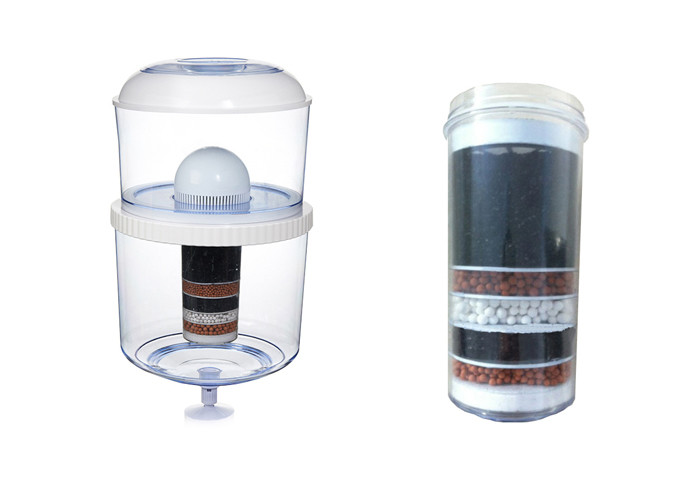 Reliable Mineral Water Pot Purifier Plastic Primary Dome With Hold Pad