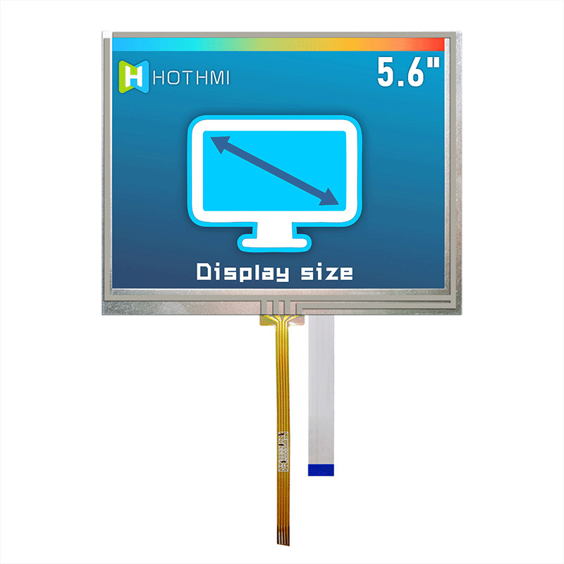 5.6 Inch Resistive Touch Screen Mipi Tft Lcd Panel 640x480 Ips For Industrial Control