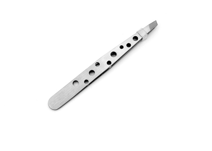 Makeup Beauty Tool Tattoo Accessories Stainless Steel Eyebrow Tweezers Slant Tip