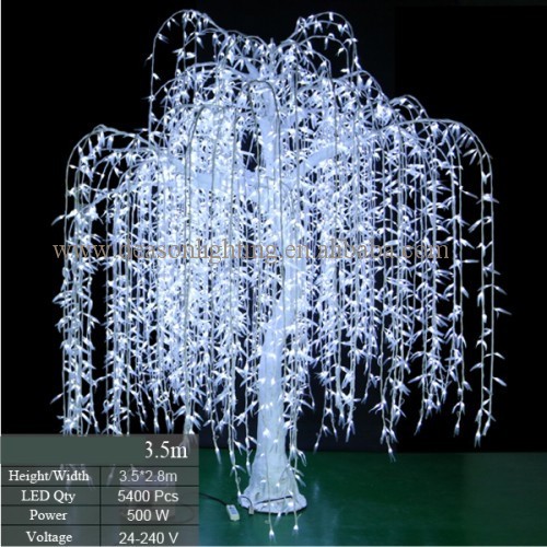 Led Green Willow Tree Light outdoor holiday decoration on sale