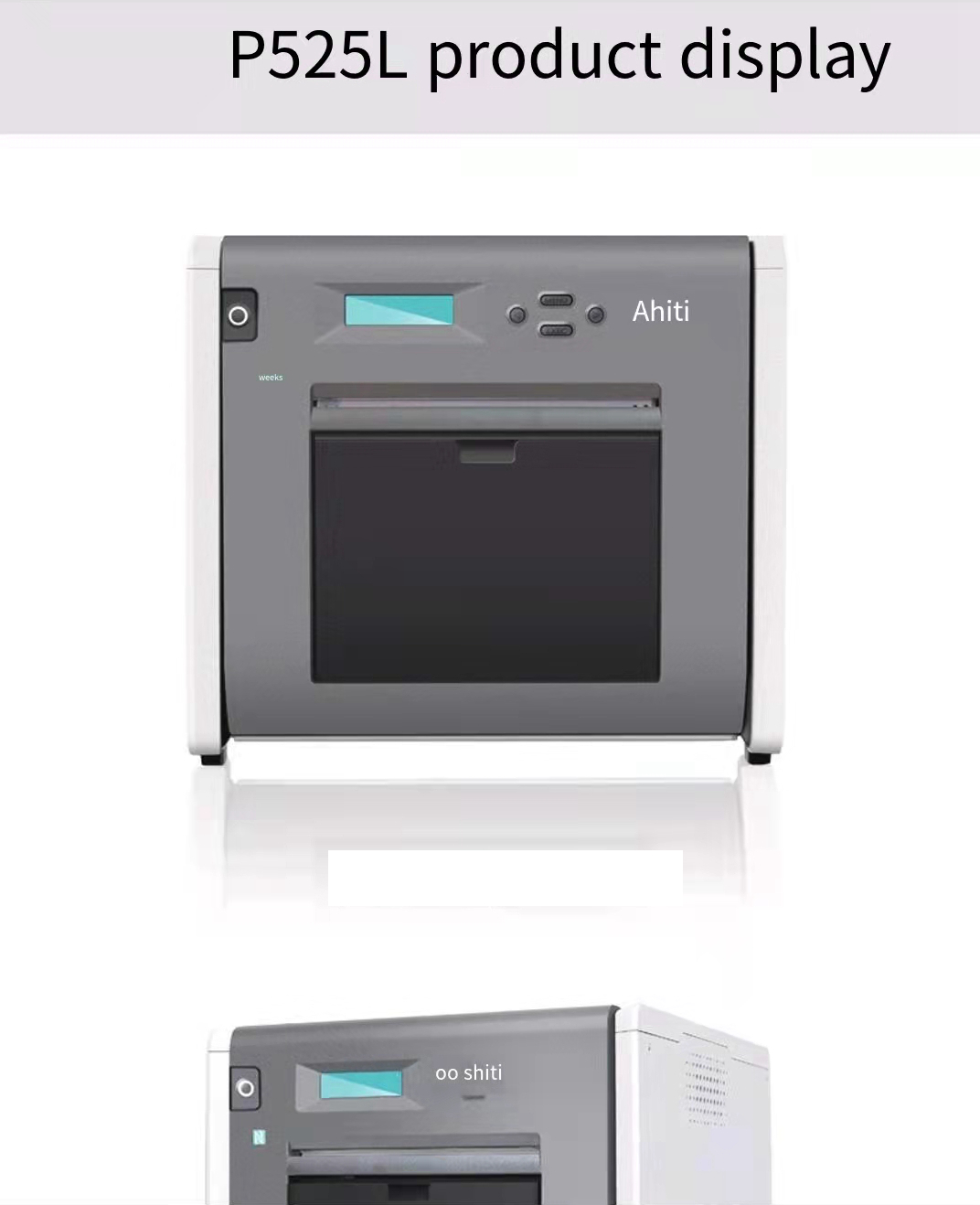 Black Print Speed of 1 P525L Hiti Photo Printer for Dye Sublimation Photo Printing