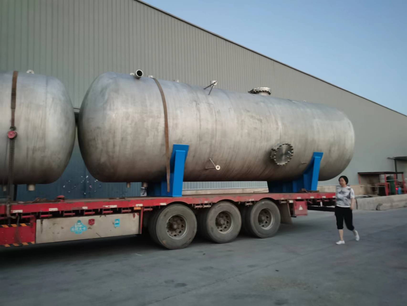 Steel Mixing Storage Tanks Customized Pressure Vessels for Gas and Liquid Storage