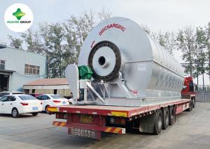 Buy cheap 15 Tons Plastic Fully Automatic Tyre Pyrolysis Plant With Emission Control product