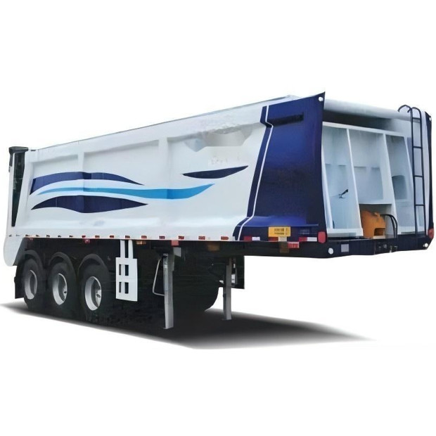 Special Purpose Vehicle Rubbish Transfer Semi-trailer or Use for Bulk Grain Transport