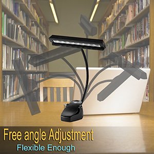9 LED Clip On Music Stand Light