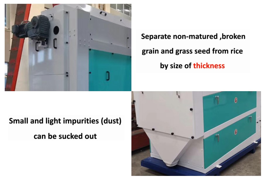 HS1000 Rice Mill Plant 850 KG For White Rice Grading High Accuracy