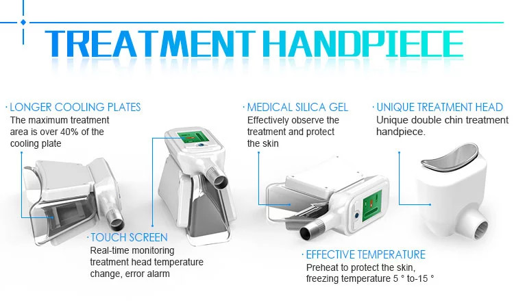 Vacuum therapy cellulite machine Fit Cryotherapy Slimming Machine With Different Handles