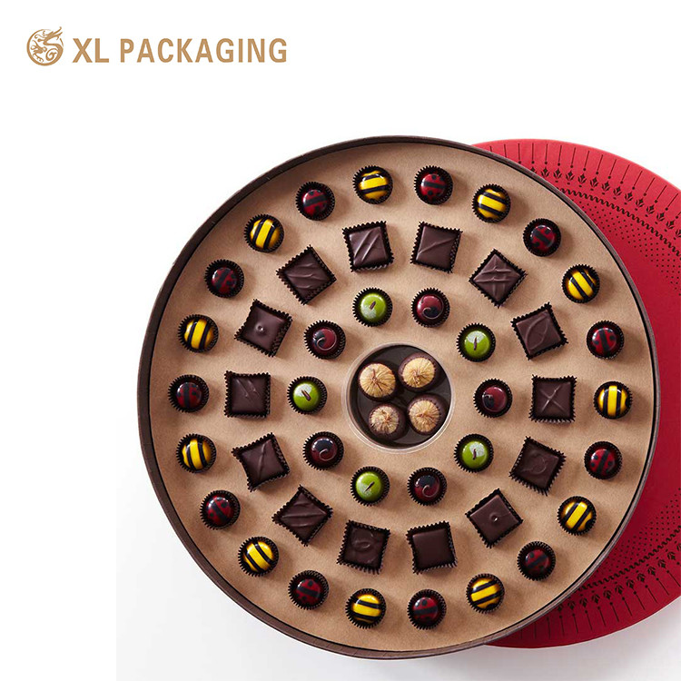 Custom Luxury Chocolate Sweet Candy Lid And Bottom Gift Cardboard Printing Chocolate Packaging Boxes