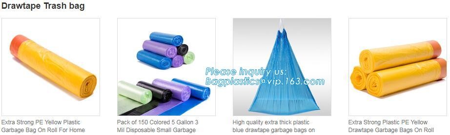 Biodegradable Trash Bags 6 gallon Extra Thick Trash bags Recycling Degradable Small Kitchen Trash Bag Compostable Bags G