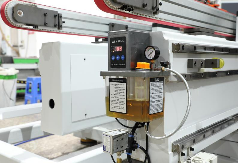 Through Feed CNC Door Four-Side Cutter Center For Door Squaring