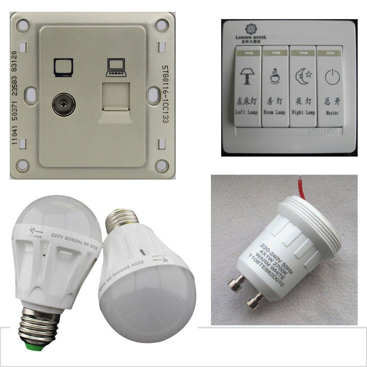 Led Printing Machine , Fiber Laser Printing Machine For Led Bulbs