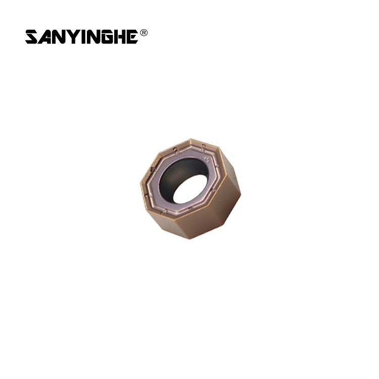 ONMU050505 Tungsten Carbide Milling Inserts For Stainless Steel Cast Iron Steel