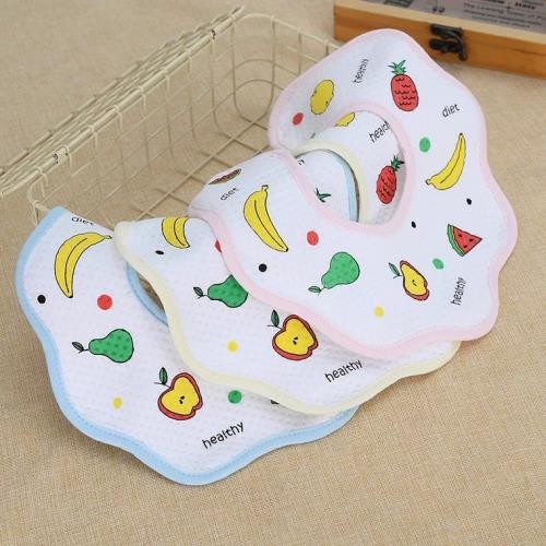 Zero Formaldehyde Printed Muslin Burp Cloths 100 Cotton MBCT 015 Custom Size