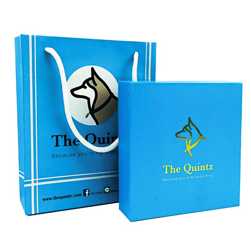Eco-Friendly Custom Clothes Packaging Bag with Recycled Woodfree Paper and Custom Logo
