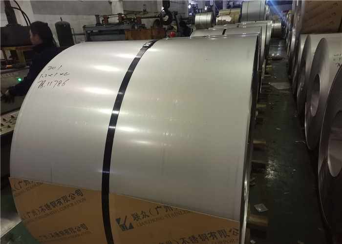 Cold Rolled 304 Stainless Steel Roll Coil 0cr18ni9 Grade 1250mm Width Size