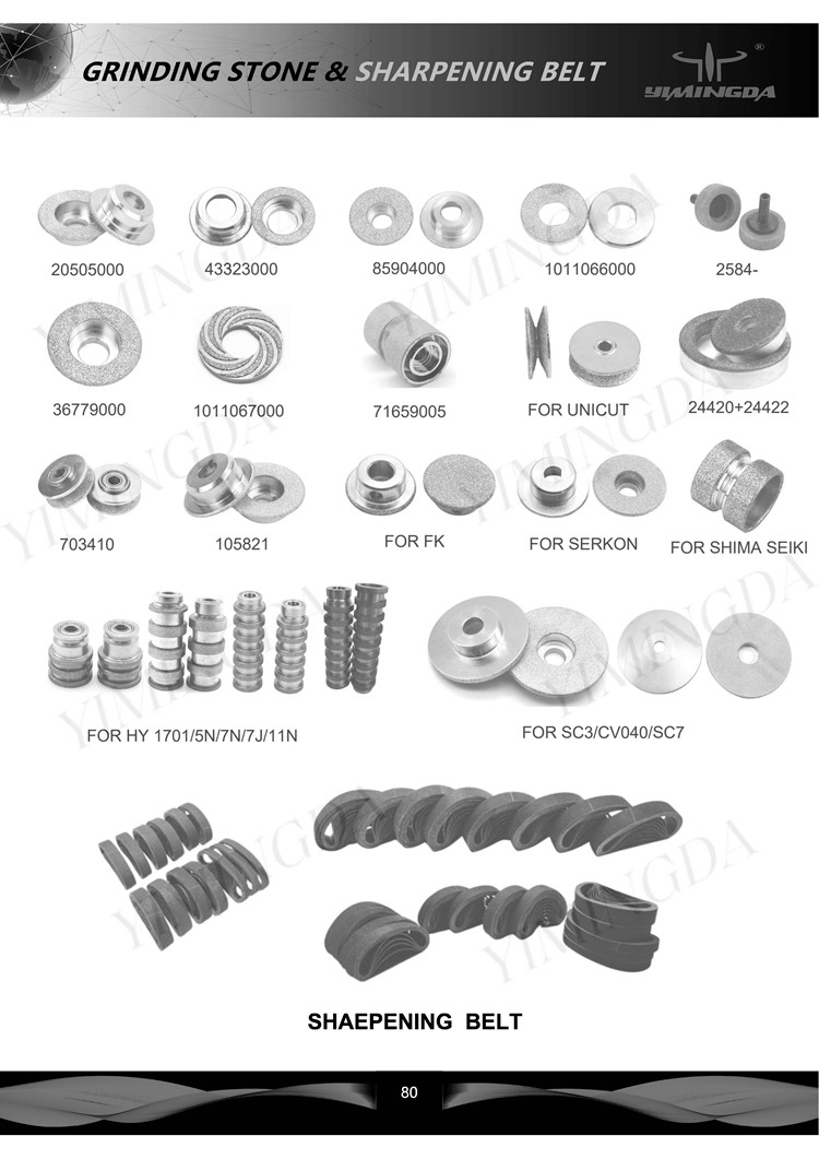 Pulley, Idler, Linear Sharpener Part No.1012673000, Apparel Cutter Machine Spare Parts