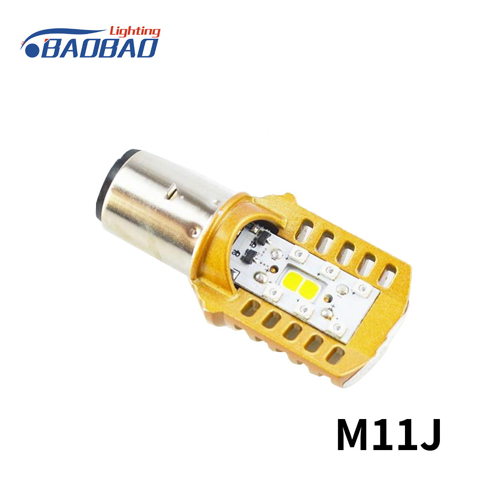 M11J RTD H4 850Lumen BA20D Motorcycle led headlight