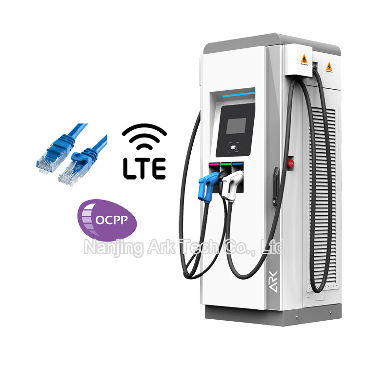 Fan Cooling 150KW IP54 CCS DC Fast Charging With Trible Connectors