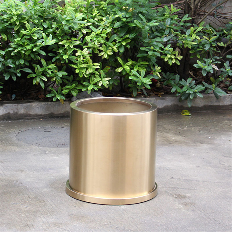 Beautiful double bottom flower planter and padding flower pots