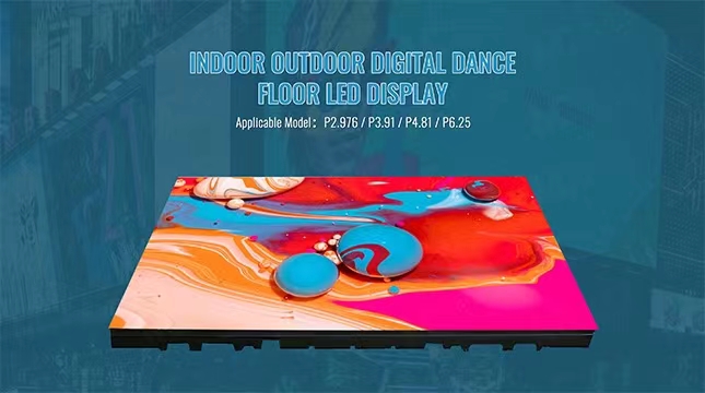 SMD 1921 Interactive LED Dance Floor Portable For Wedding Club Hotel