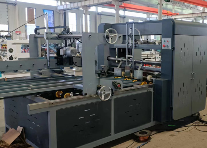 Automatic Box Folder Gluer Machine For Corrugated Carton Box 1600-2200