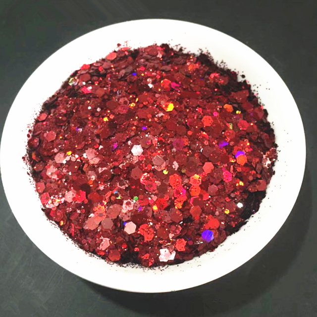 Christmas Chunky Glitter Custom Glitter Mixes Pound Bags of Chunky Glitter Bulk of Body and ECO Friendly OEM/ODM Yes Bulk