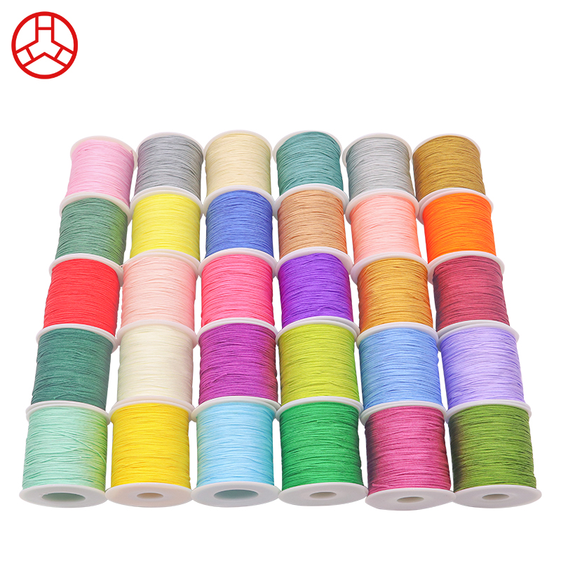 50g Silk Thread Jewelry 3mm 1mm Bracelet Thread Essential for Jewelry Making Supplies