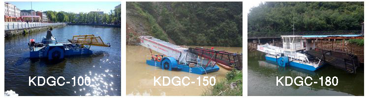 3000m2 1m Boat Trash Skimmer Boat Weed Grass Aquatic Plant Reed Harvester