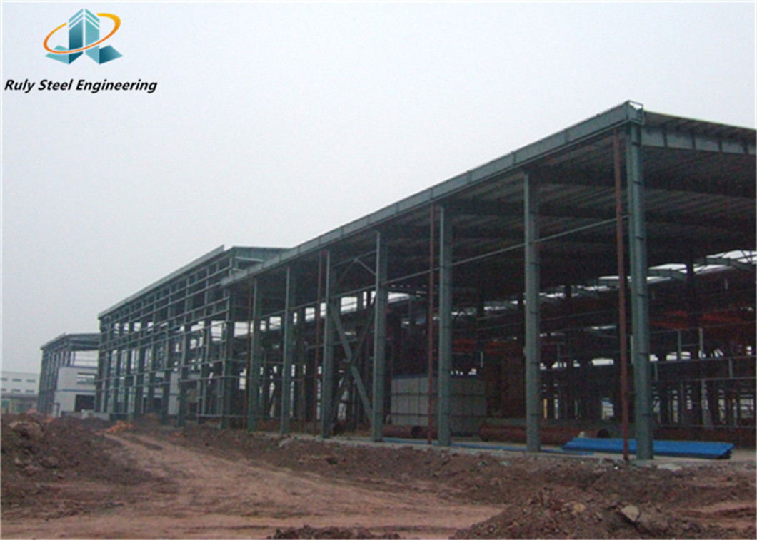 Large Span H Section Columns Multi Story Industrial Steel Structure Building Warehouse Workshop Construction Materials