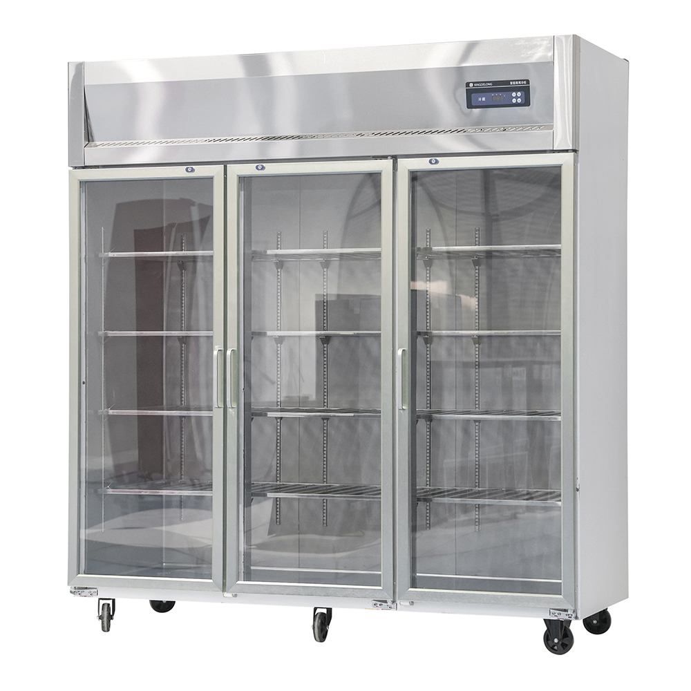 Eco Friendly Stainless Steel Commercial Refrigerator 110V SS201 Restaurant Refrigerator