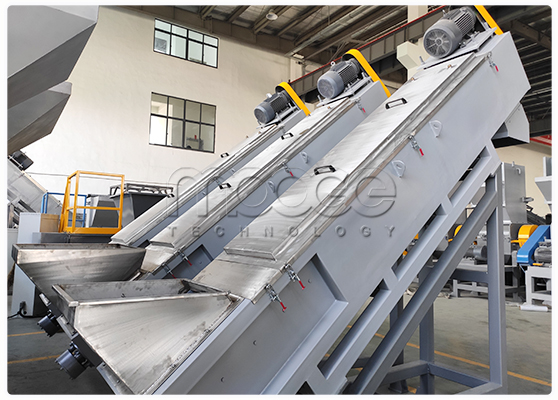Cleaning Washing Waste Shredder Crusher Machine Recycling Line PP PE Plastic Bottles