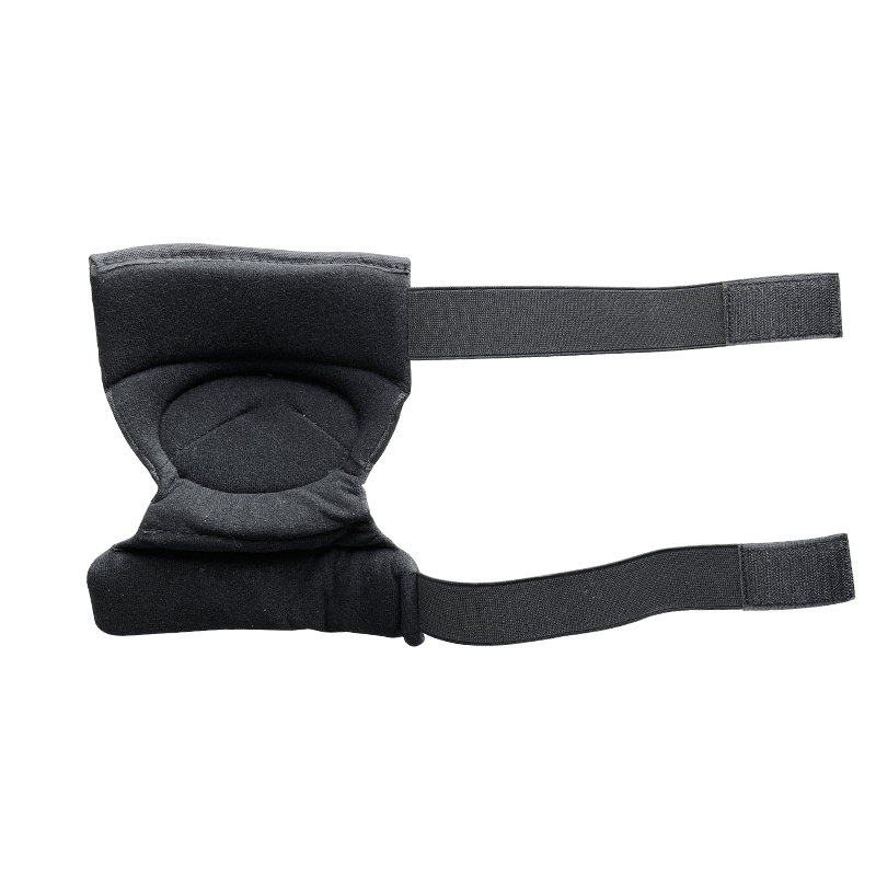 One Size Fits All Black Knee Elbow Pads for Sports Training Protection