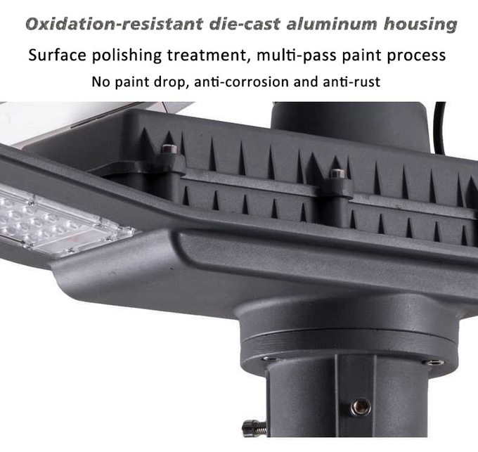 Waterproof LED Road Lamp Solar LED Street Light 6600lm For Outdoor In Smart City