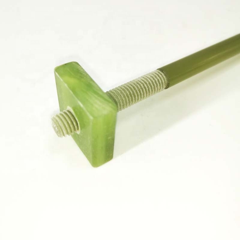 Light Weight Fiberglass Threaded Rod Epoxy Resin Fiberglass Rod For High Voltage