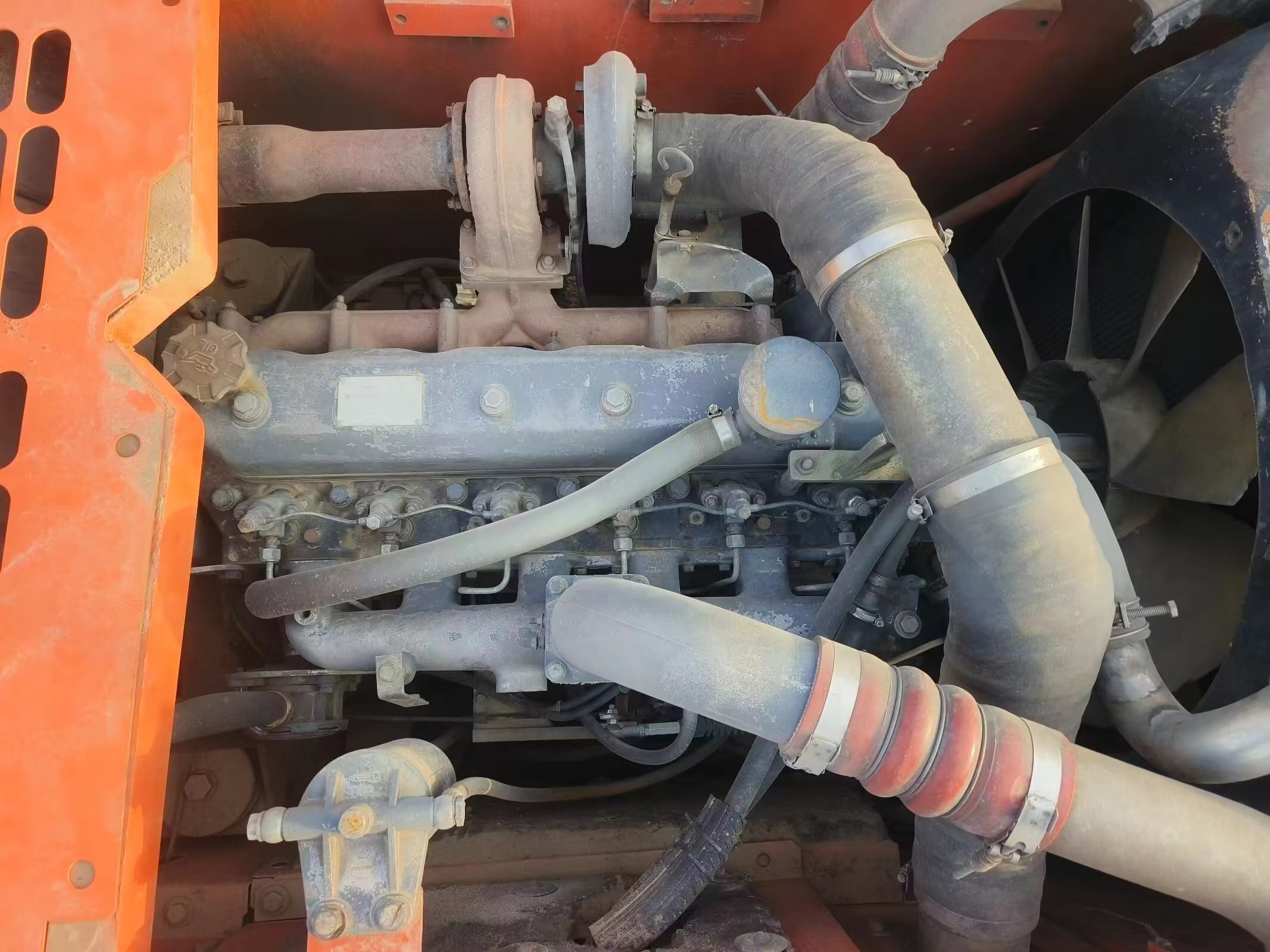 The Doosan Excavator Used By The Original Doosan DX225LC Excavator In South Korea