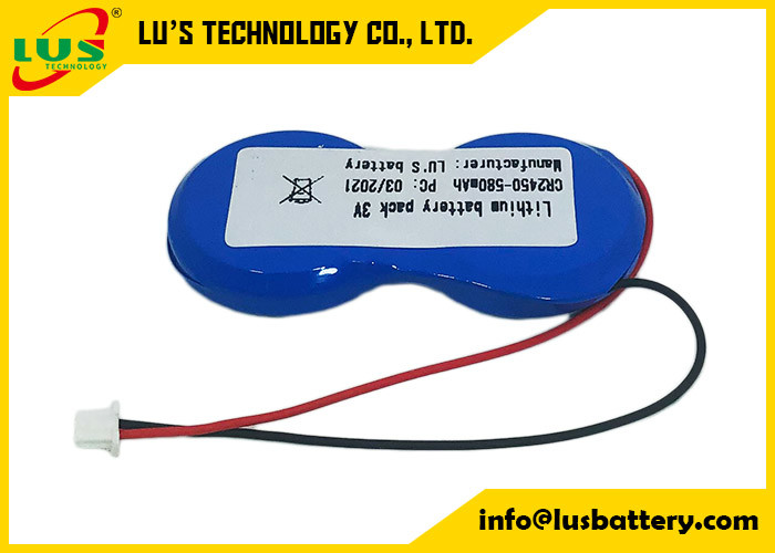 CR2450 3V Welding Foot Rice Cooker Battery Pack CR 2450 2400mah