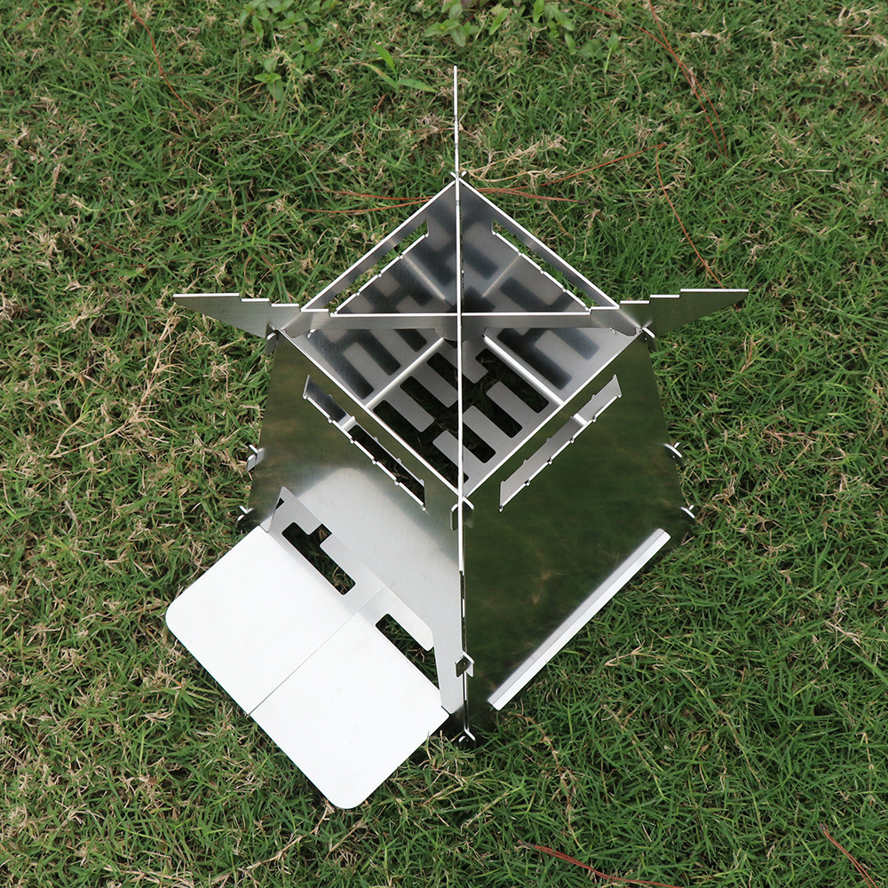 Portable BBQ Grill Camping and Picnic Barbecue Charcoal Stove