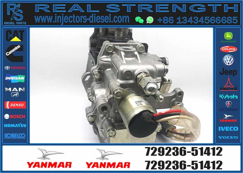 Diesel Engine Fuel Injection Pump 729236-51412 X3 For 3TNV88 72923651412 729236 51412