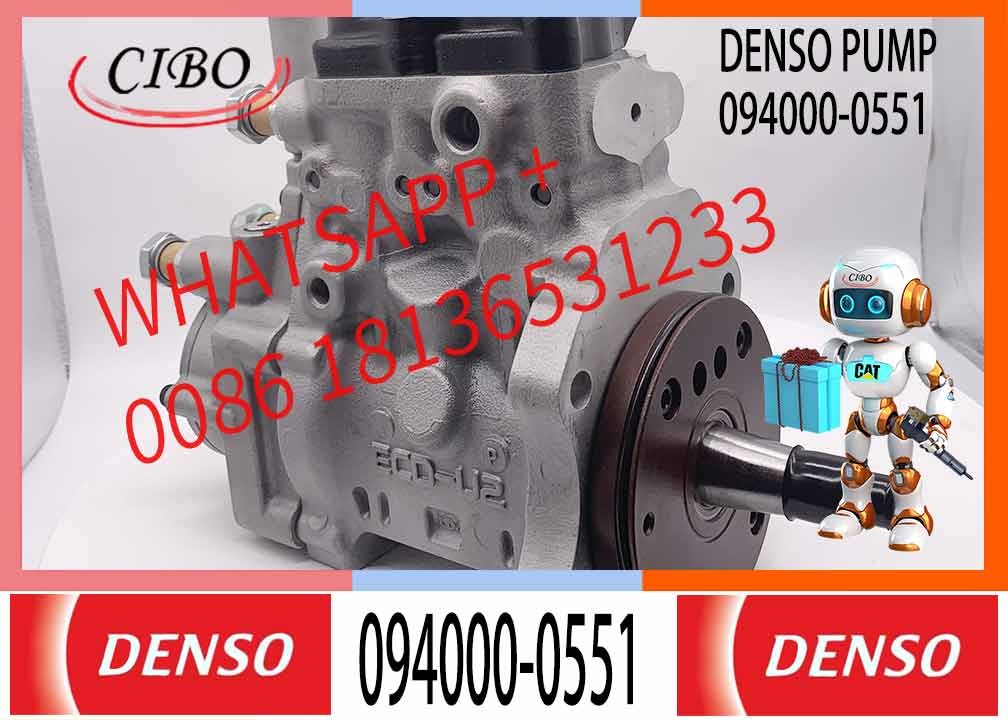 D6114 Diesel Engine Fuel Injection Pump 094000-0550 HP0 Pump 094000-0551 D28C-001-800A+B for SDEC SC8DKE3